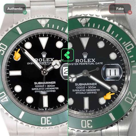 rolex doos vs fake|false rolex markings.